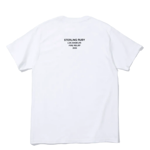 LOS ANGELES FIRE RELIEF BOX LOGO
